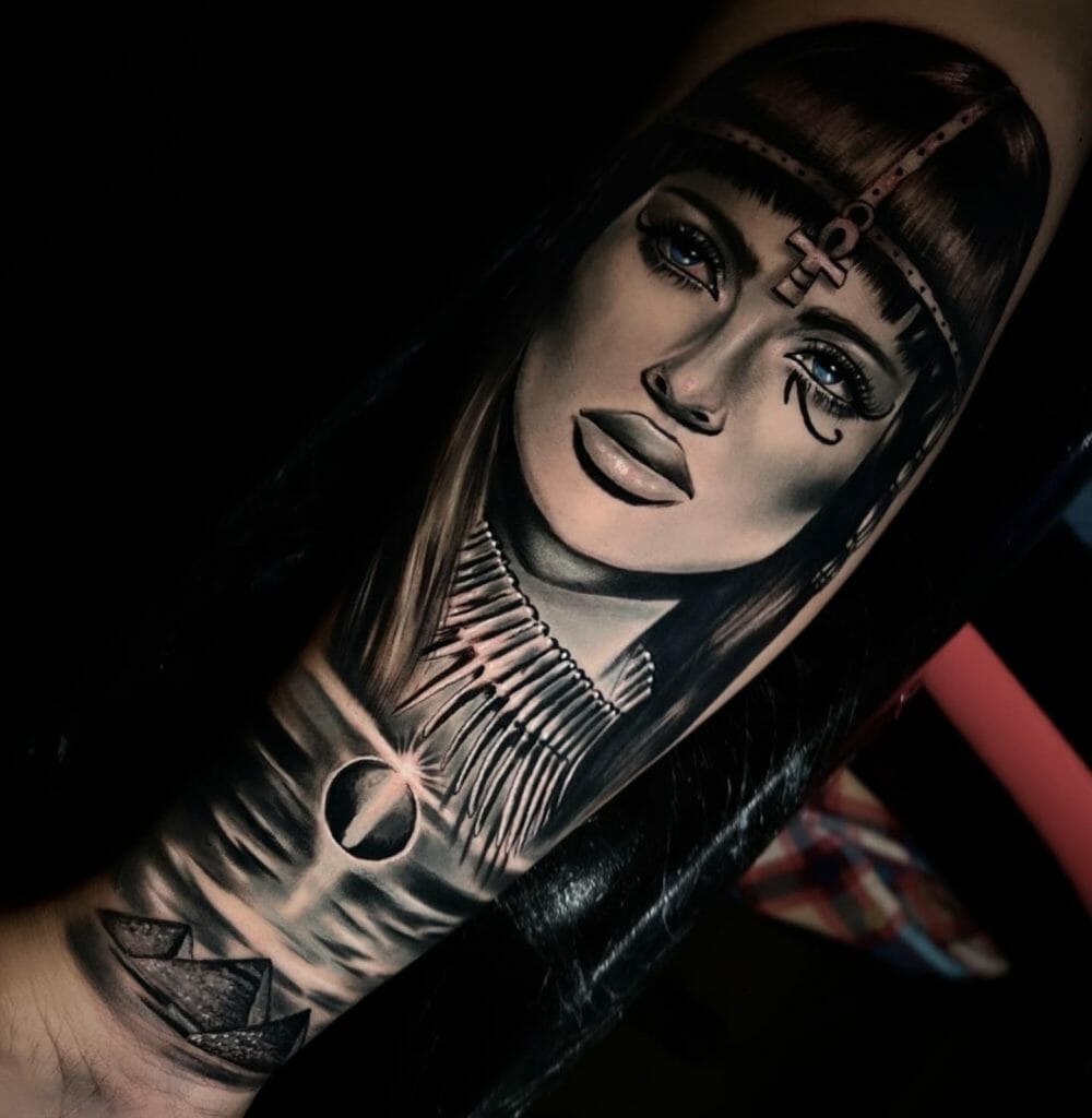 The Ancient Queen Tattoo Design
