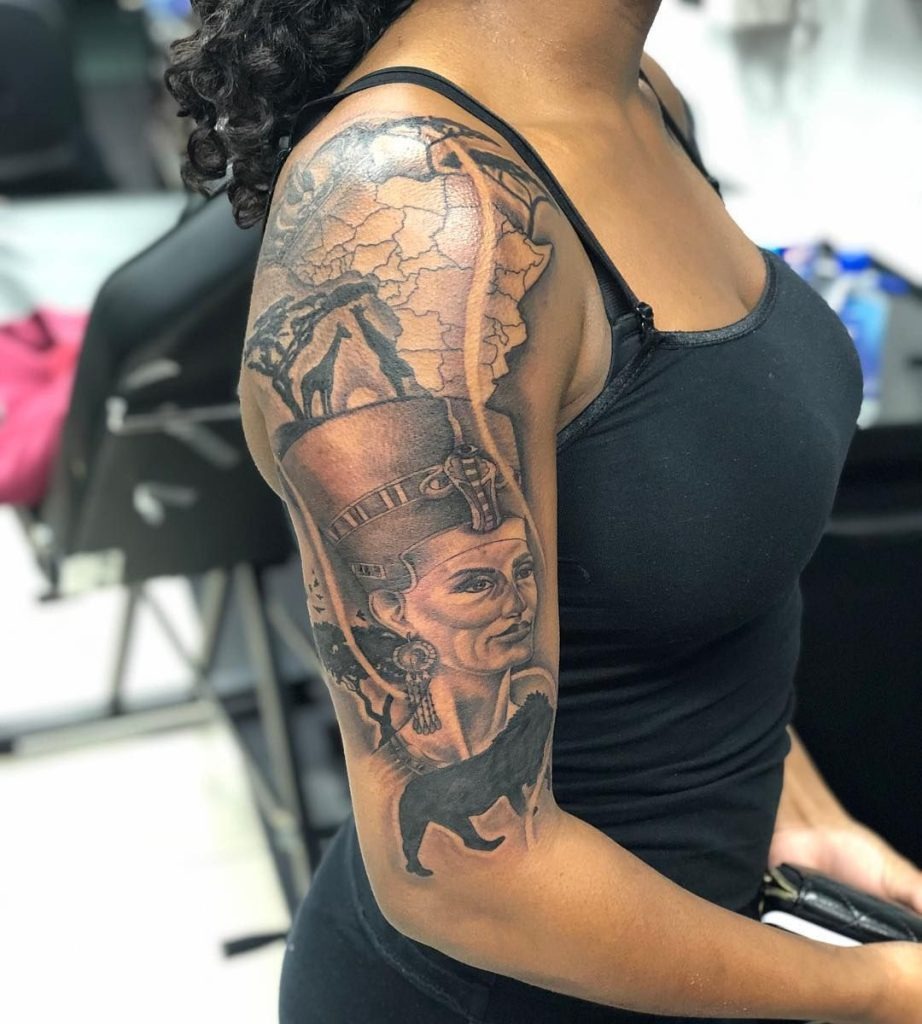 The Queen of the Wild Tattoo Design