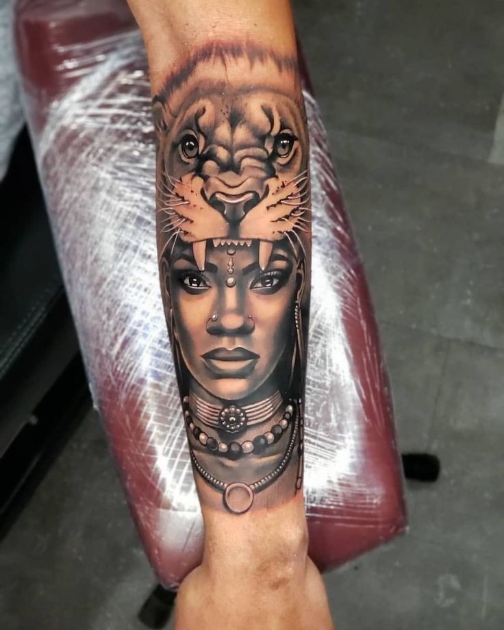 The Warrior Queen Tattoo Design