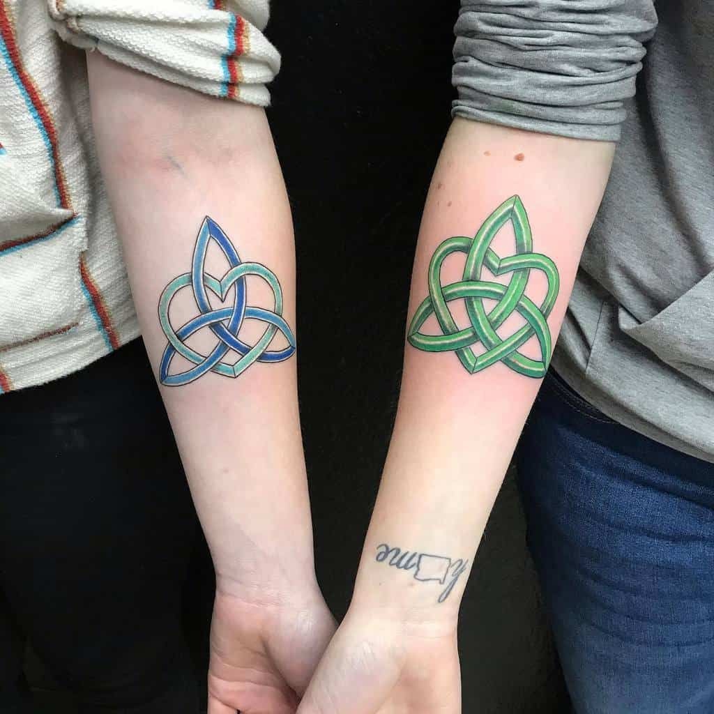 Ornamental Celtic Knot Forearm Tattoo Tattoo Design