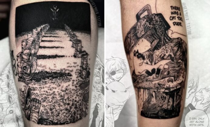 17+ Chainsaw Man Tattoo Ideas That Make a Bold Artistic Statement