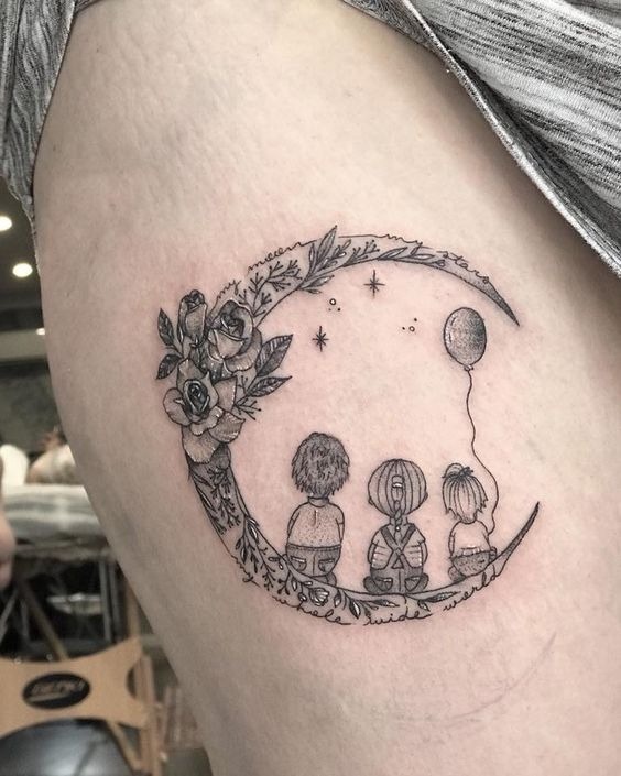 Circle of Childhood Tattoo Design