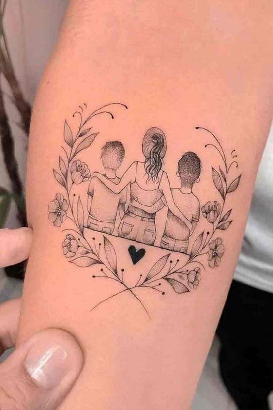 Embraced by Nature Tattoo Design