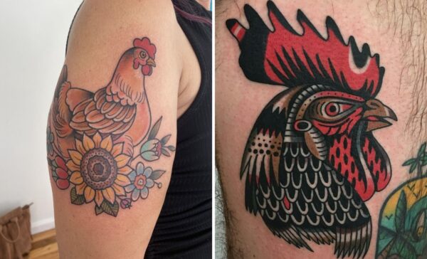 31+ Chicken Tattoo Ideas & Inspiration