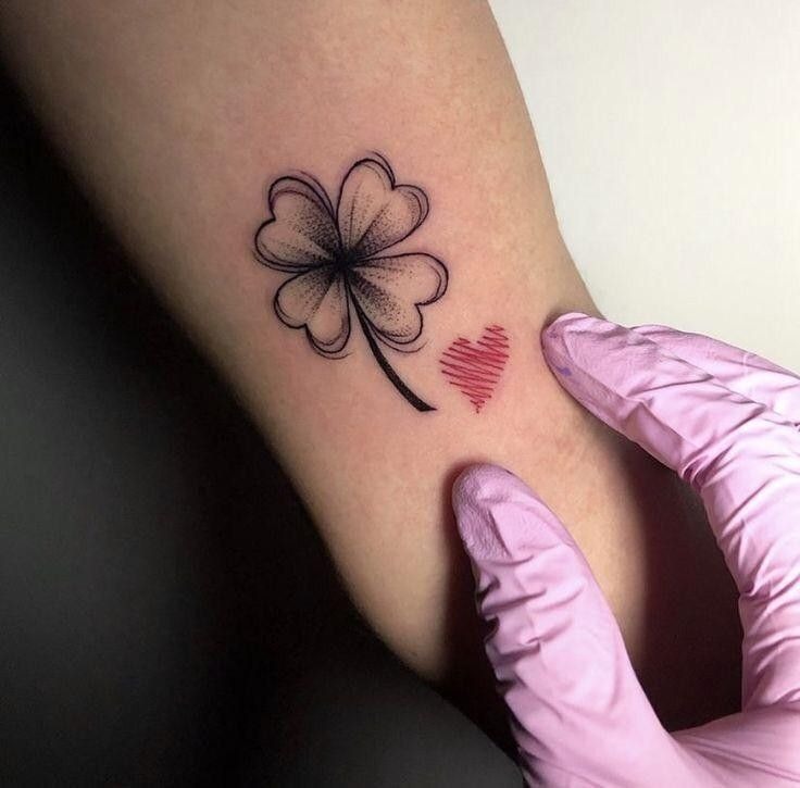 Black Clover Calf Tattoo Tattoo Design