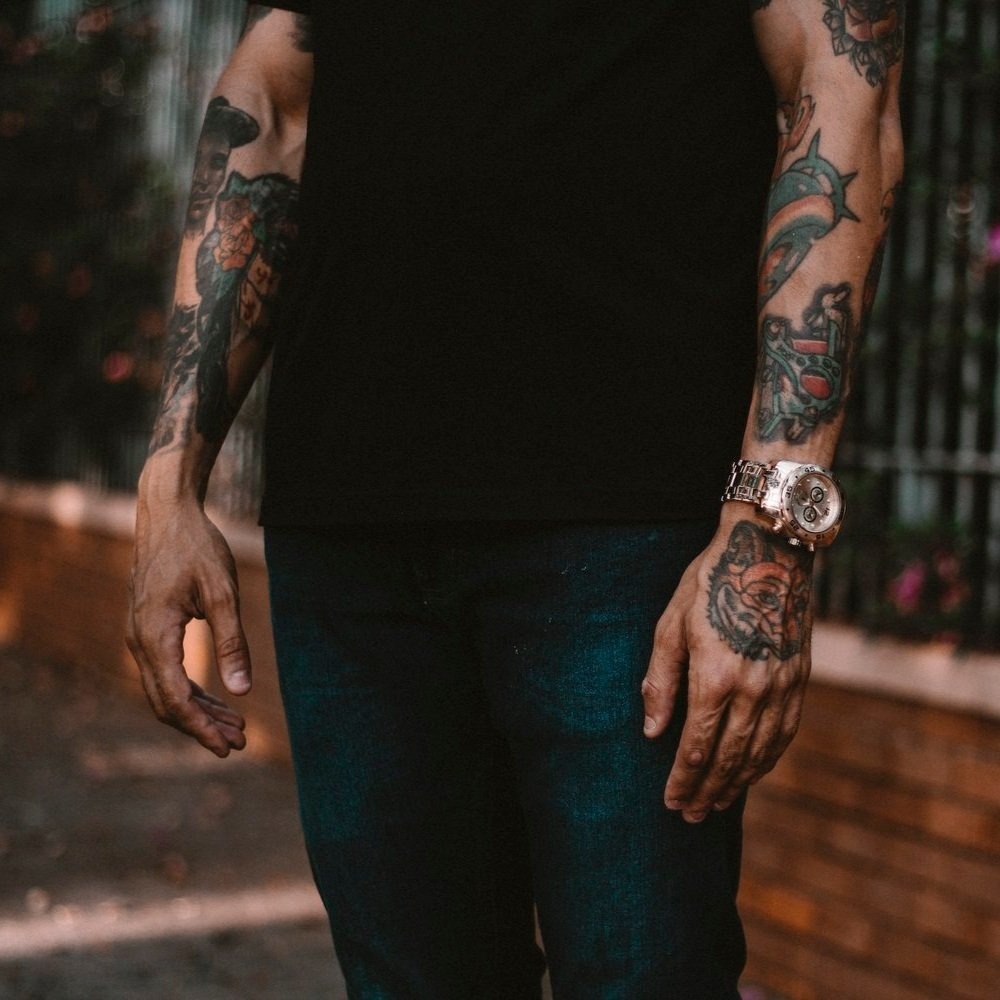Large Rose Shoulder Tattoo tattoo design