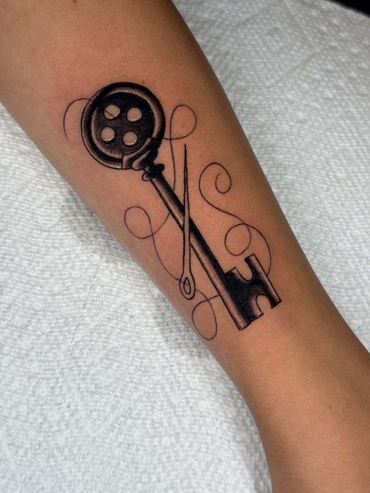 CoralineStreetStyle forearm tattoo Tattoo Design