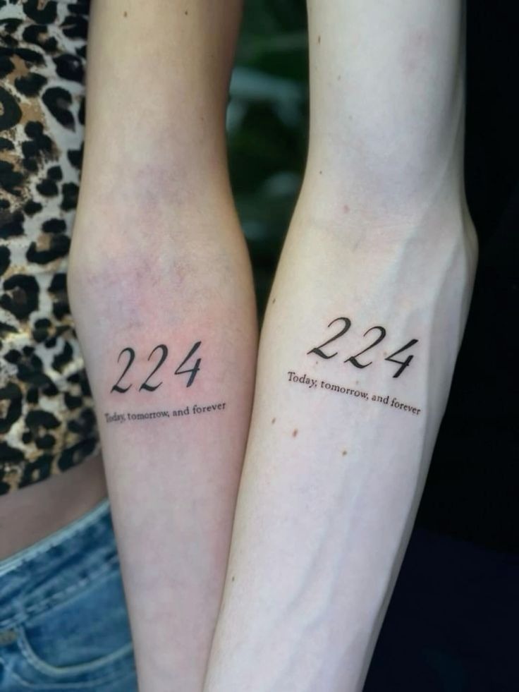 Matching 224 Forever Tattoos Tattoo Design