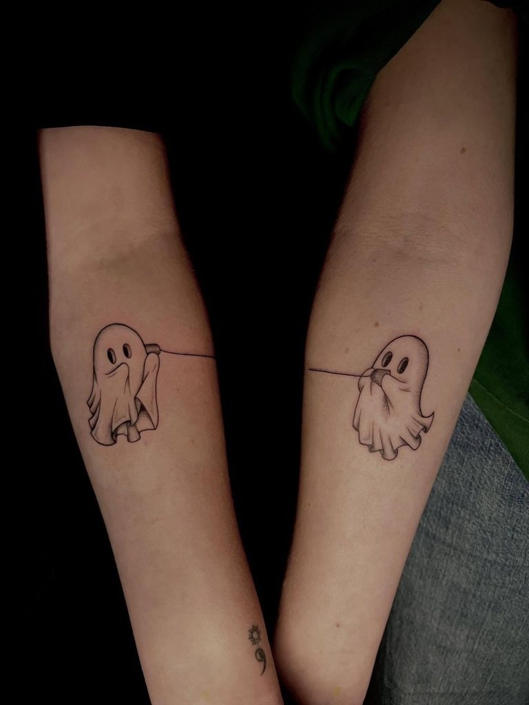 Tin Can Telephone Ghost Tattoos Tattoo Design