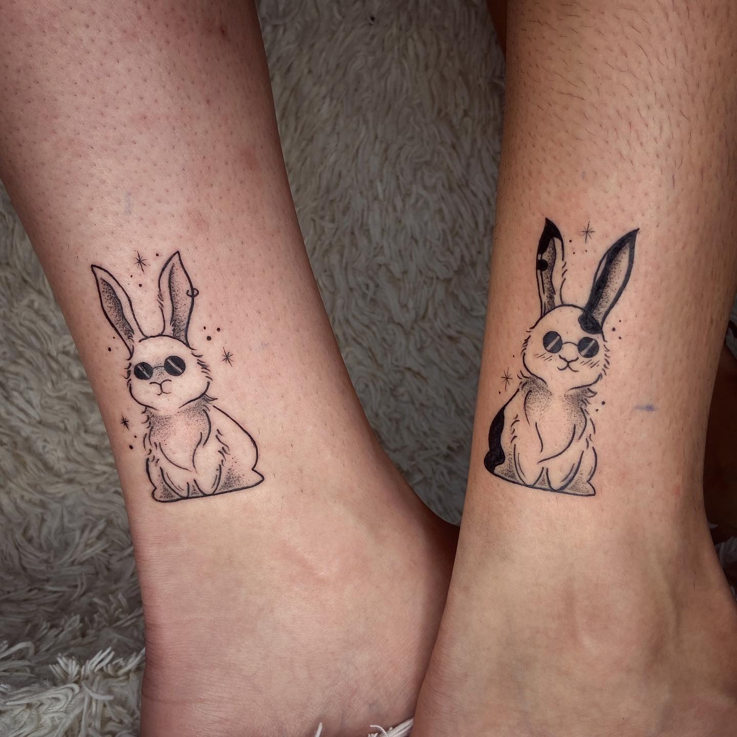 Cool Bunny Cousin Tattoo Tattoo Design
