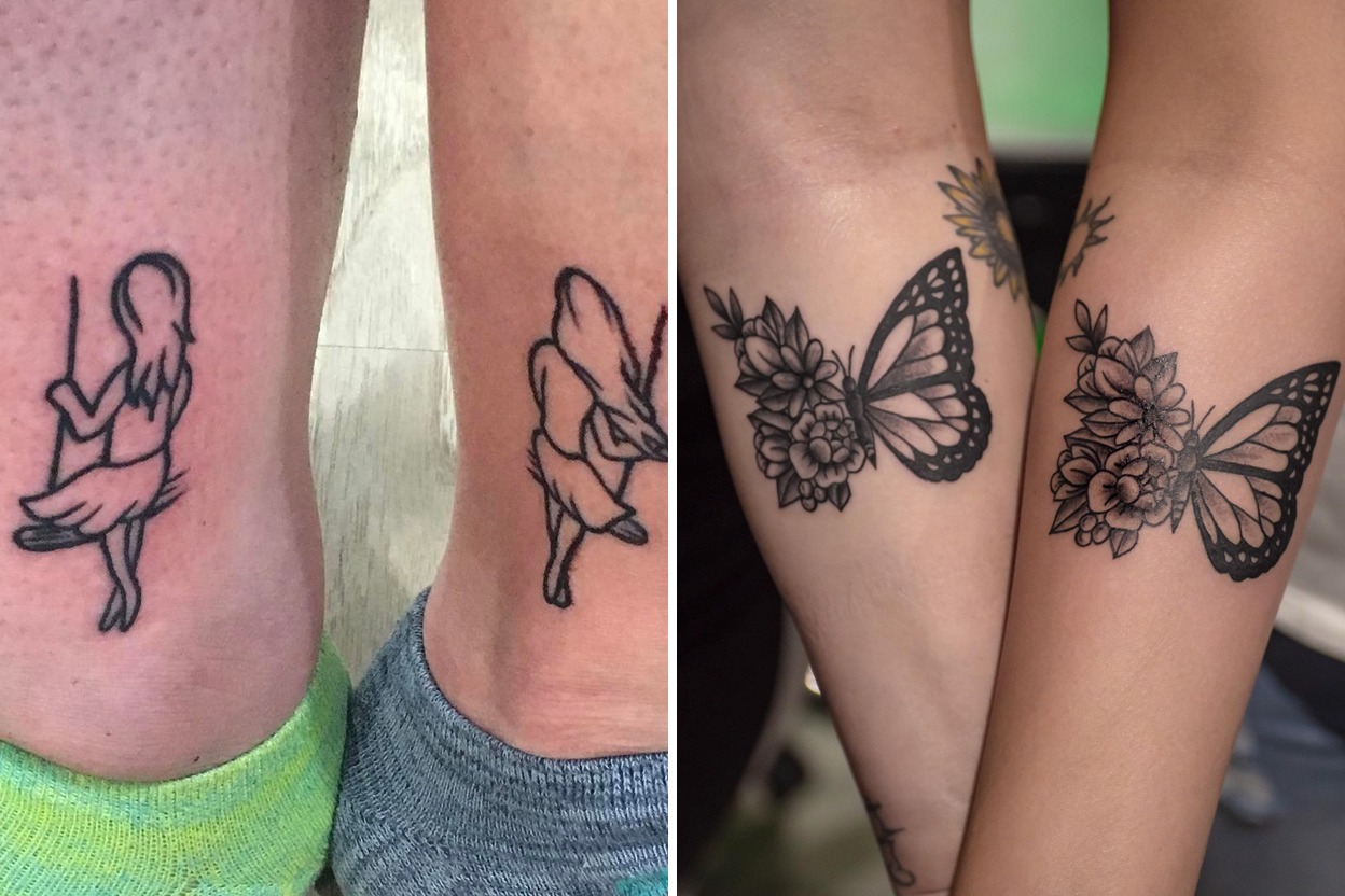 12+ Cousin Tattoo Ideas For Timeless and Meaningful Ink Featured Lookbook Collage