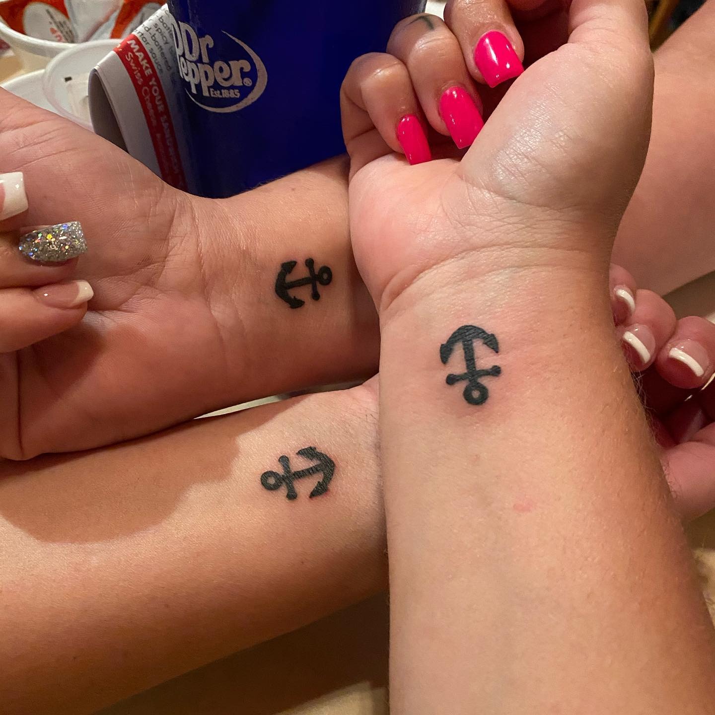 Matching Anchor Cousin Tattoo Tattoo Design