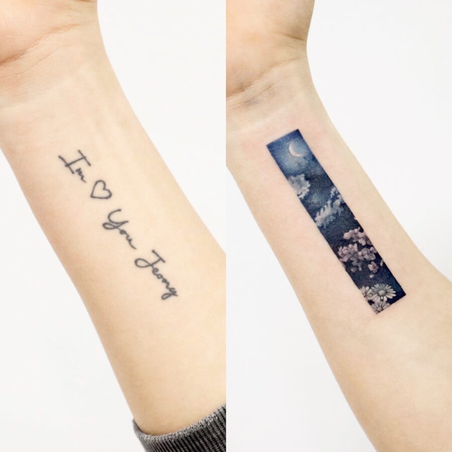 Artful covers for meaningful messages and visuals Tattoo Design