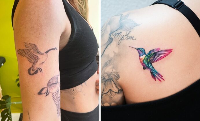 29+ Creative Bird Tattoo Ideas That Stand Out with Effortless Elegance