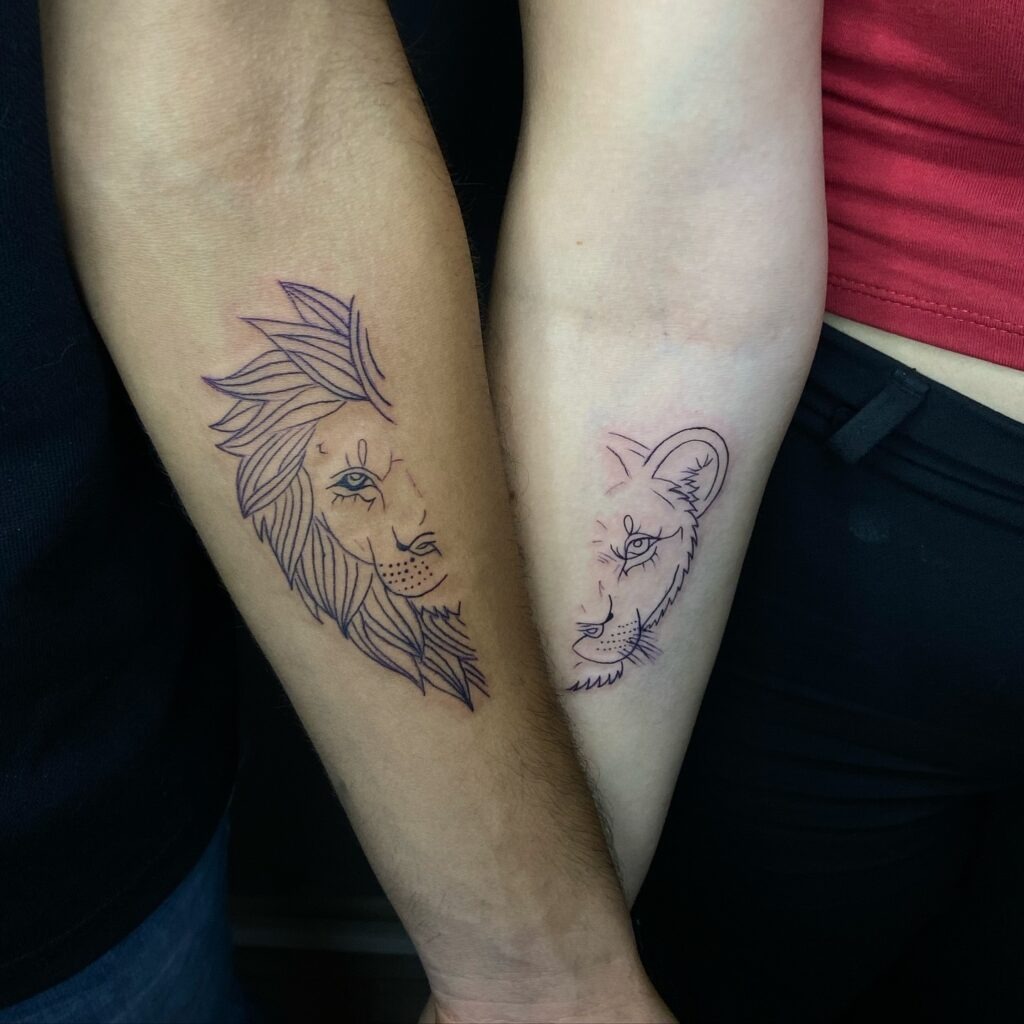 Matching Couple Tattoo Ideas Tattoo Design