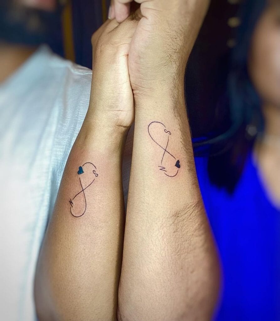Matching Infinity Symbol Tattoos Tattoo Design