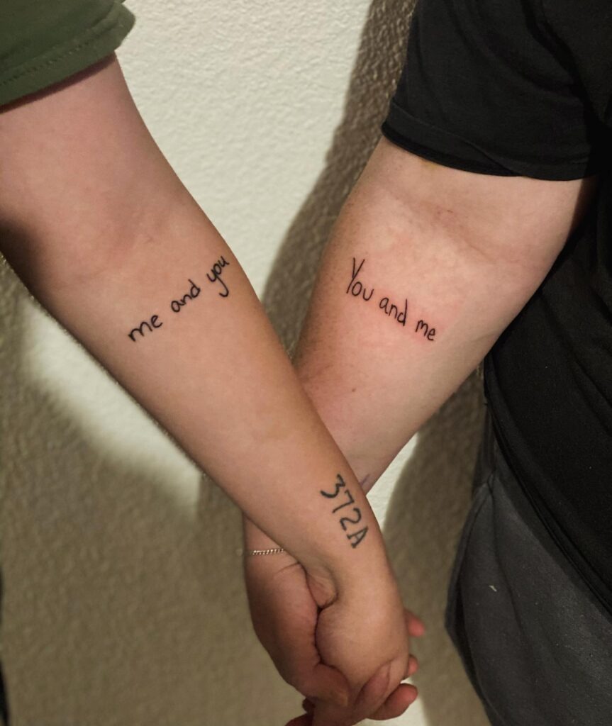 Matching Stitched Smiley Face Tattoos Tattoo Design