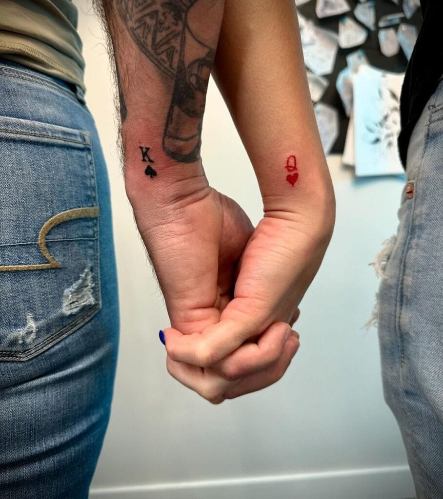 Modern Abstract Heart Design Tattoo Design