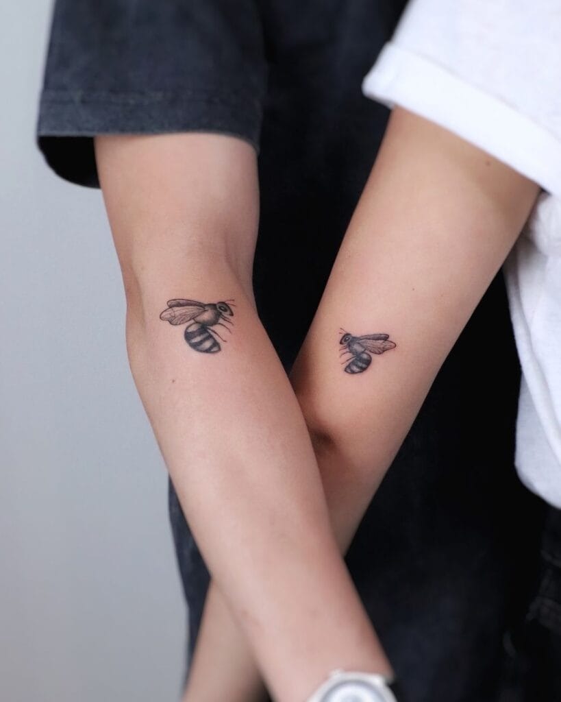 Roman Numeral Dates for Shared Milestone Tattoo Design