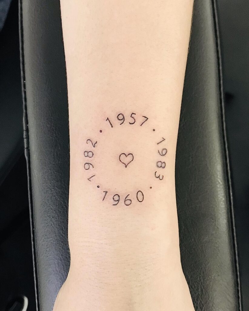 Butterfly Release Memorial Date Tattoo Tattoo Design