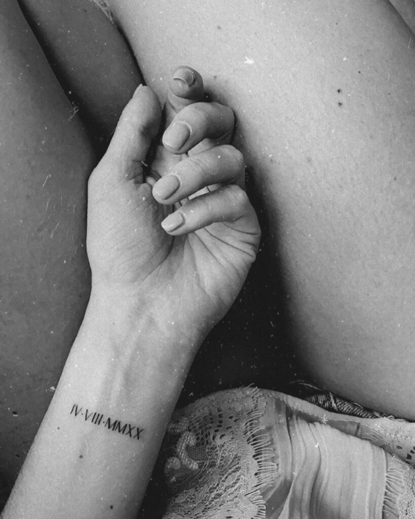 Date Tattoo Ideas for Women Tattoo Design