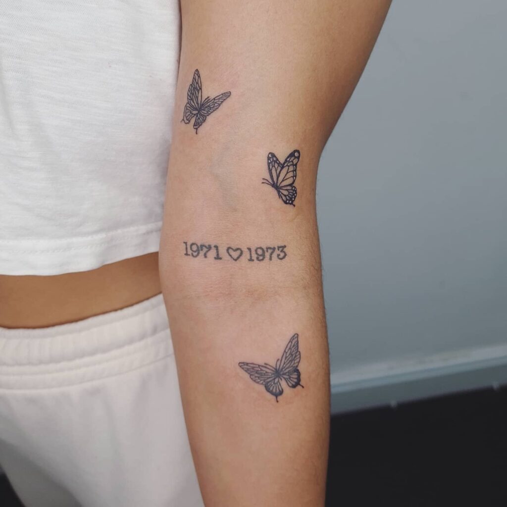 Trio of Life Moments Tattoo Tattoo Design