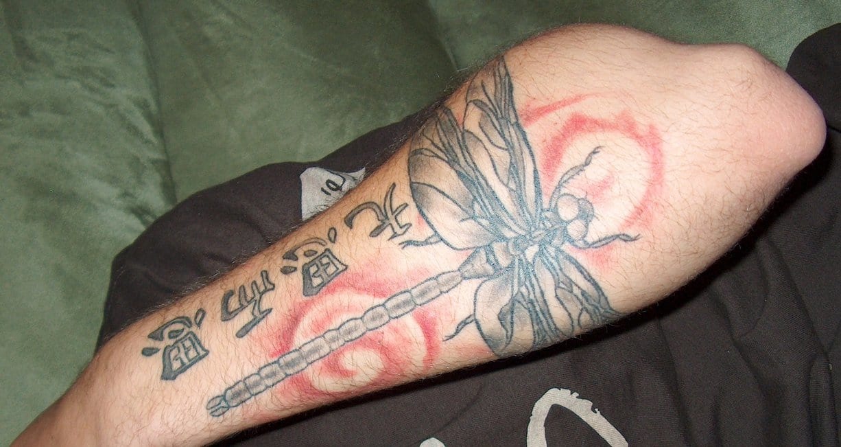 Cosmic Dragonfly Tattoo Design Tattoo Design
