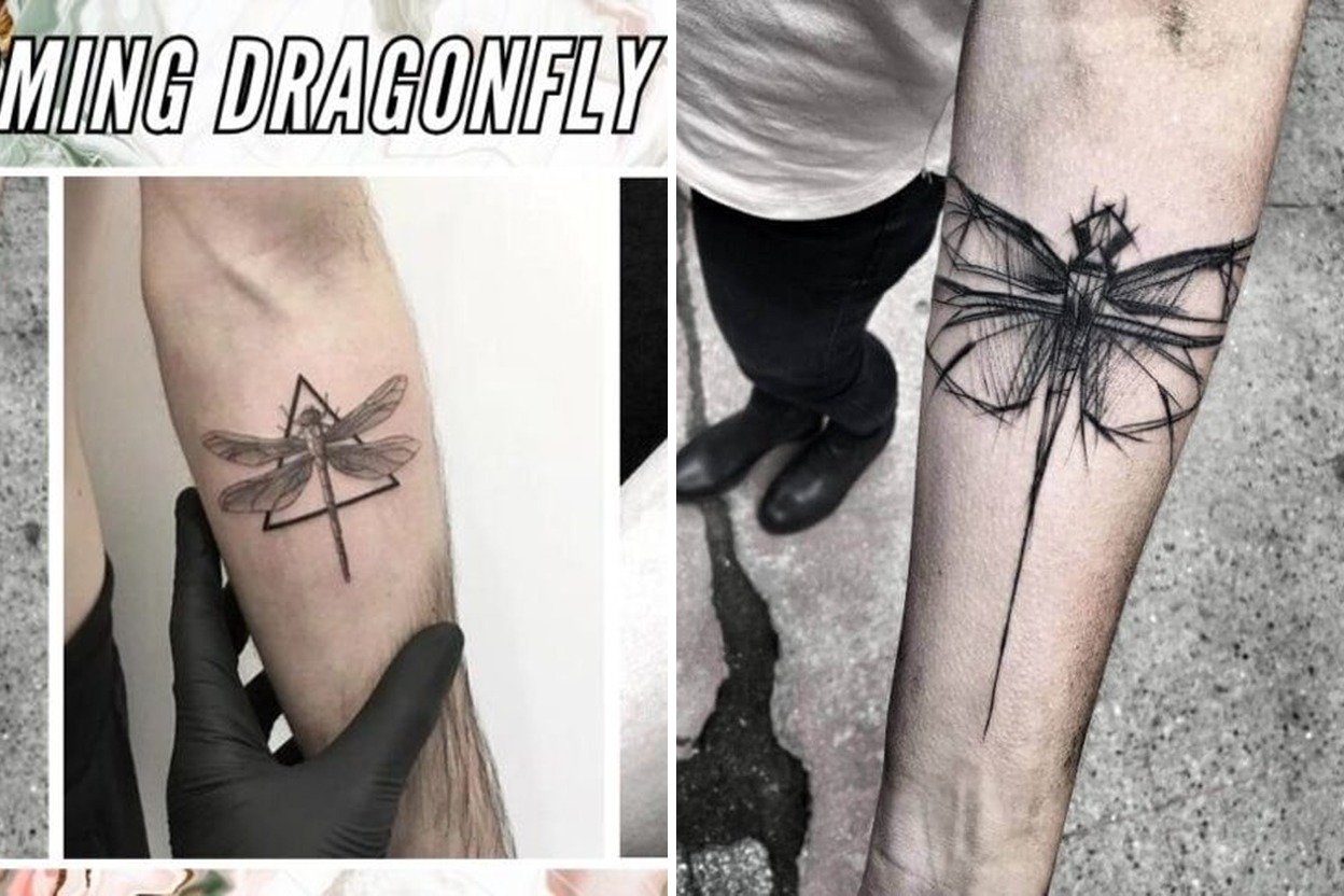 60+ Creative Dragonfly Tattoo Ideas For Timeless and Meaningful Ink Featured Lookbook Collage
