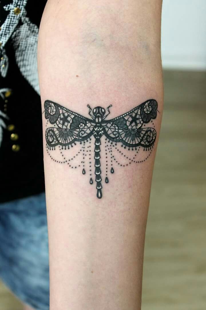 Sparkling Sea Green Dragonfly Tattoo Design Tattoo Design