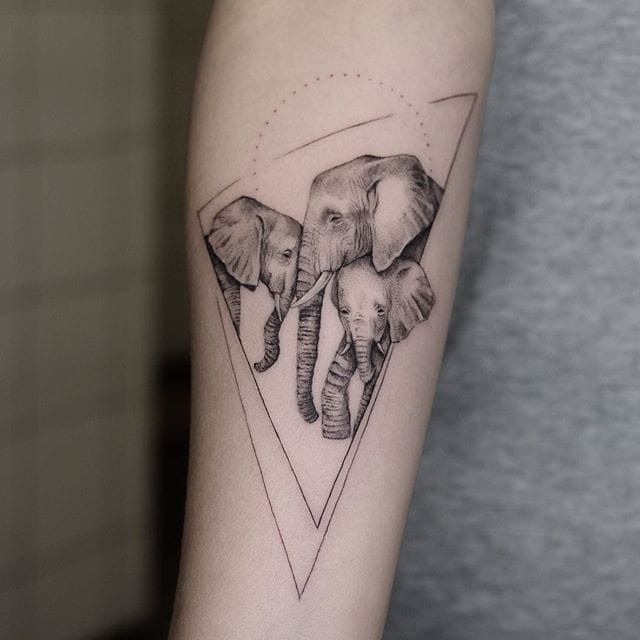 Mandala Elephant Sleeve Tattoo Tattoo Design