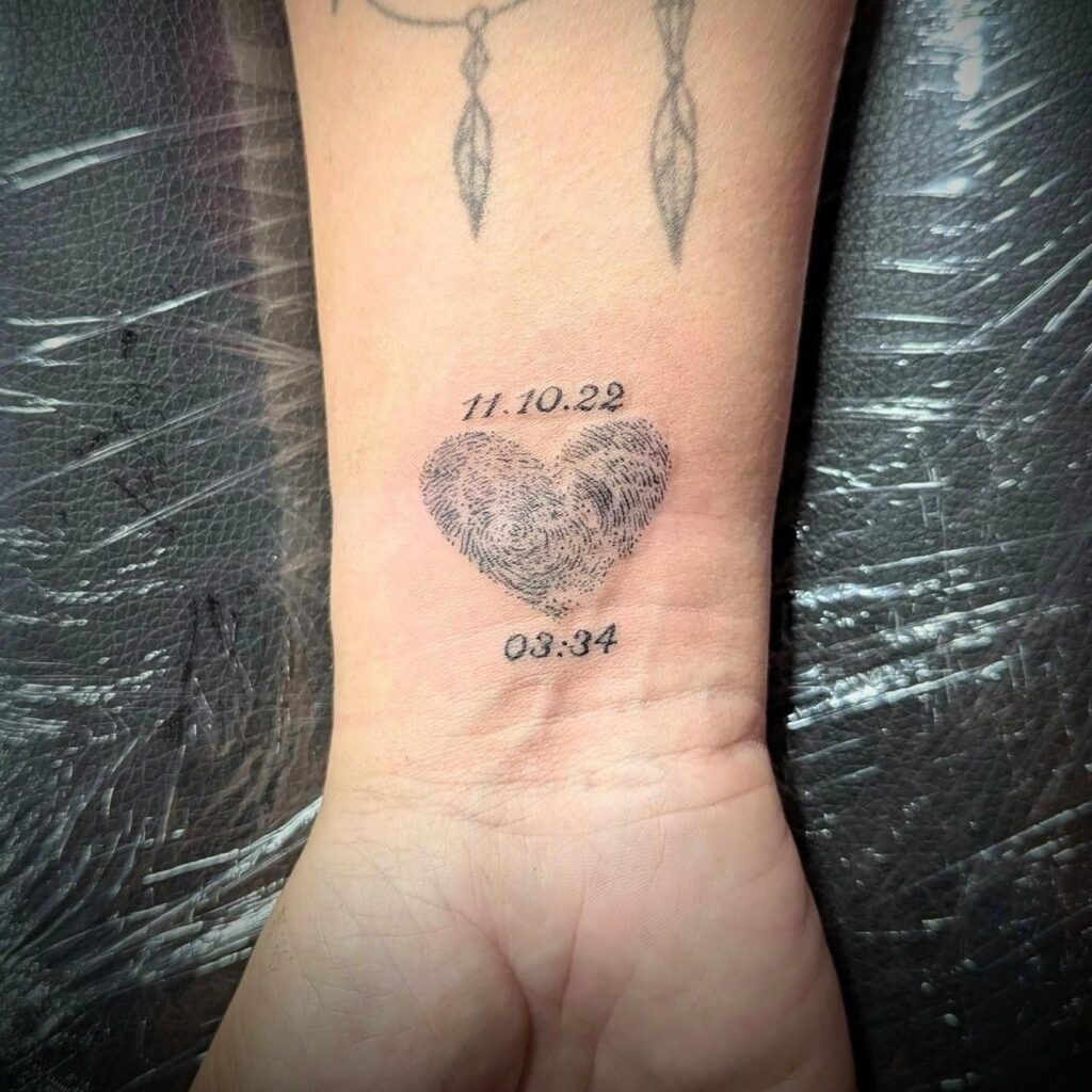 Meaningful Fingerprint Tattoos Tattoo Design