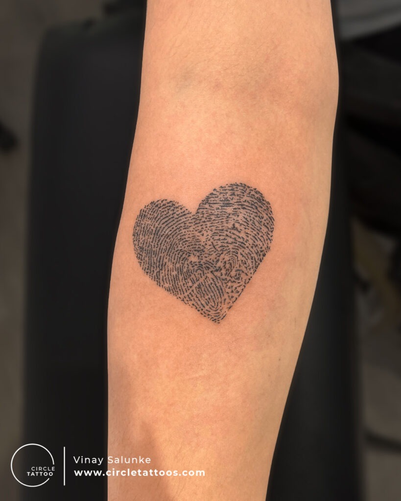 Minimalist Fingerprint Tattoo Ideas Tattoo Design