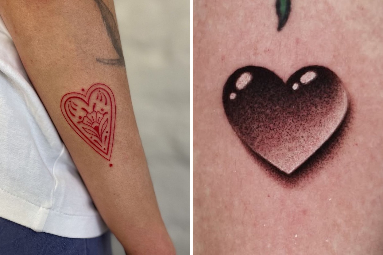 27+ Creative Heart Tattoo Ideas That Feel Romantic Stylish and Seriously Personal Featured Lookbook Collage
