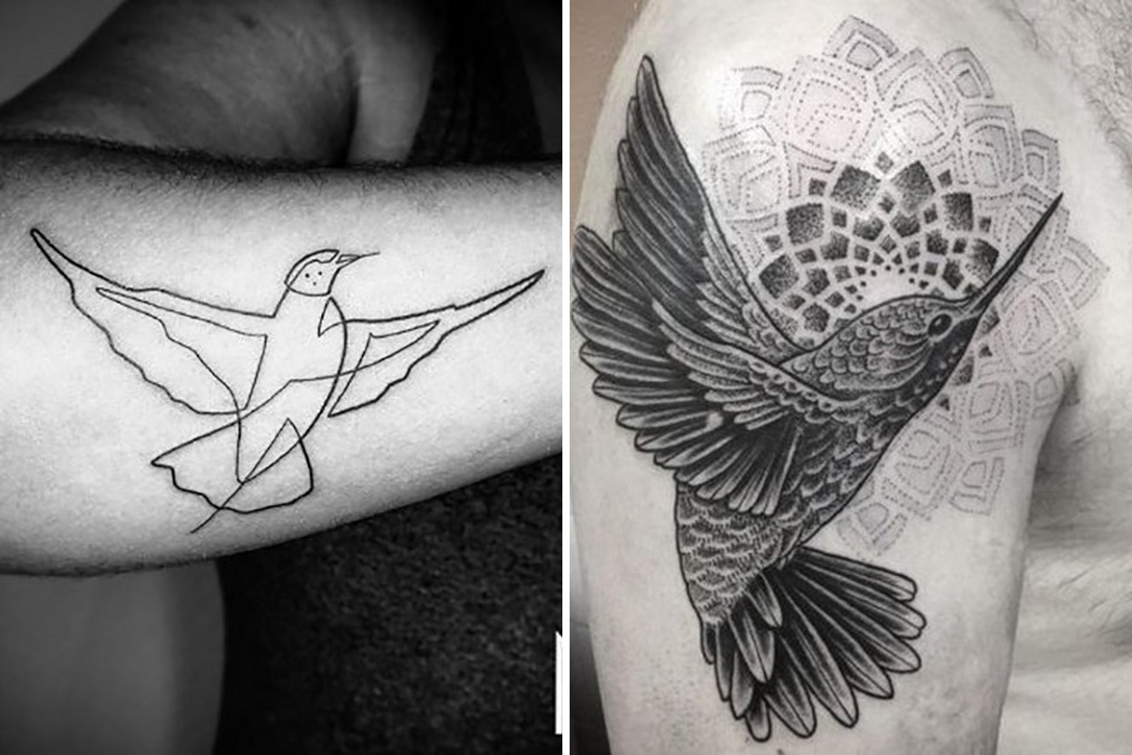 60+ Creative Hummingbird Tattoo Ideas Full of Meaning and Personal Style Featured Lookbook Collage