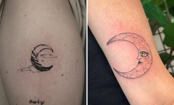 Crescent Moon Tattoo Ideas That Perfectly Complement Your Style