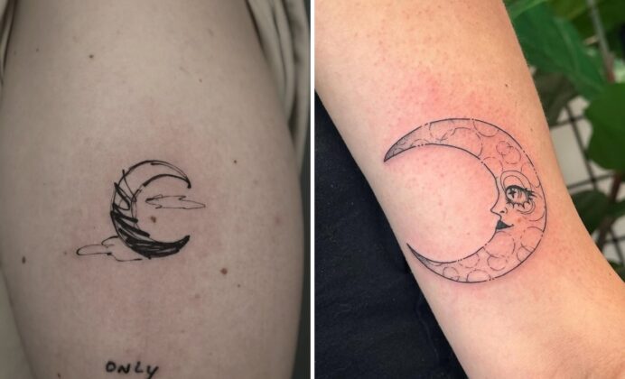 Crescent Moon Tattoo Ideas That Perfectly Complement Your Style