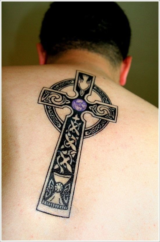 Celtic Cross Gem Tattoo Cross Tattoo Tattoo Design