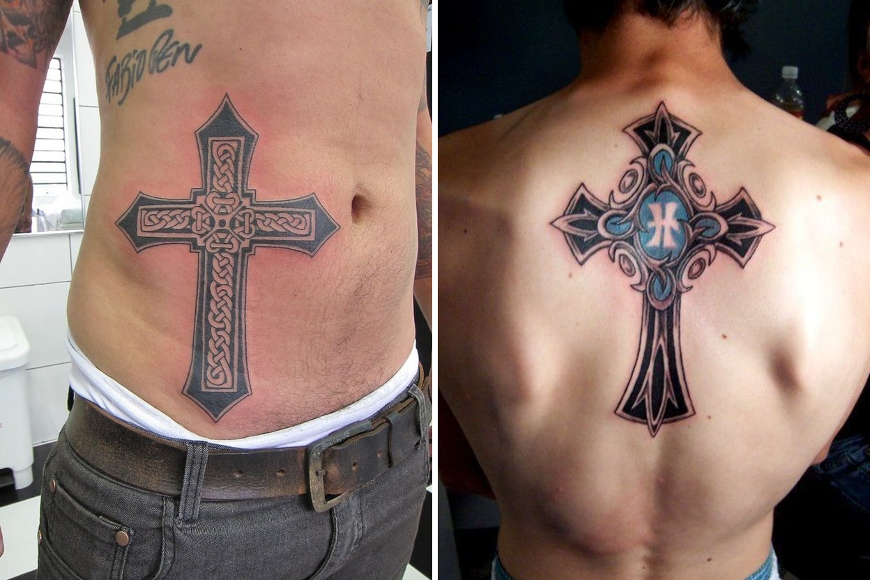 56+ Cross Tattoo Ideas Worth Saving for Your Next Appointment Featured Lookbook Collage