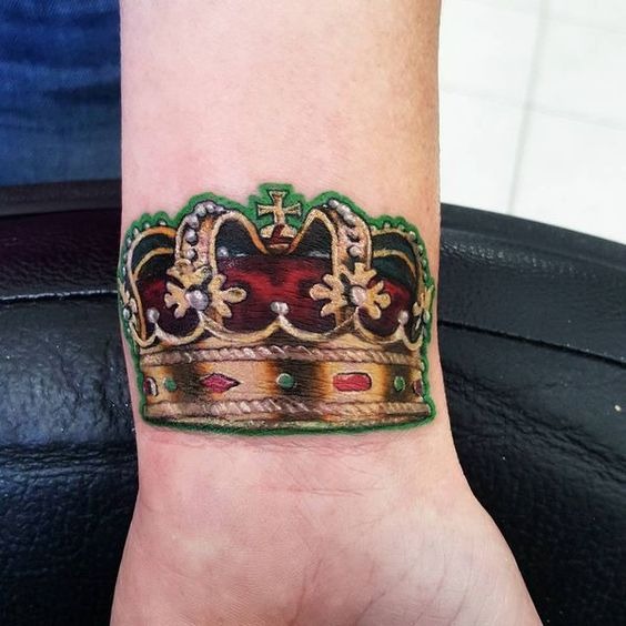 Best Friend TattoosIdea: Irish Claddagh Ink with Vivid Coloring Tattoo Design