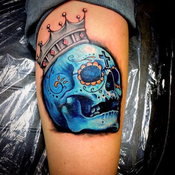 Crown with WingsWrist TattooArt Tattoo Design