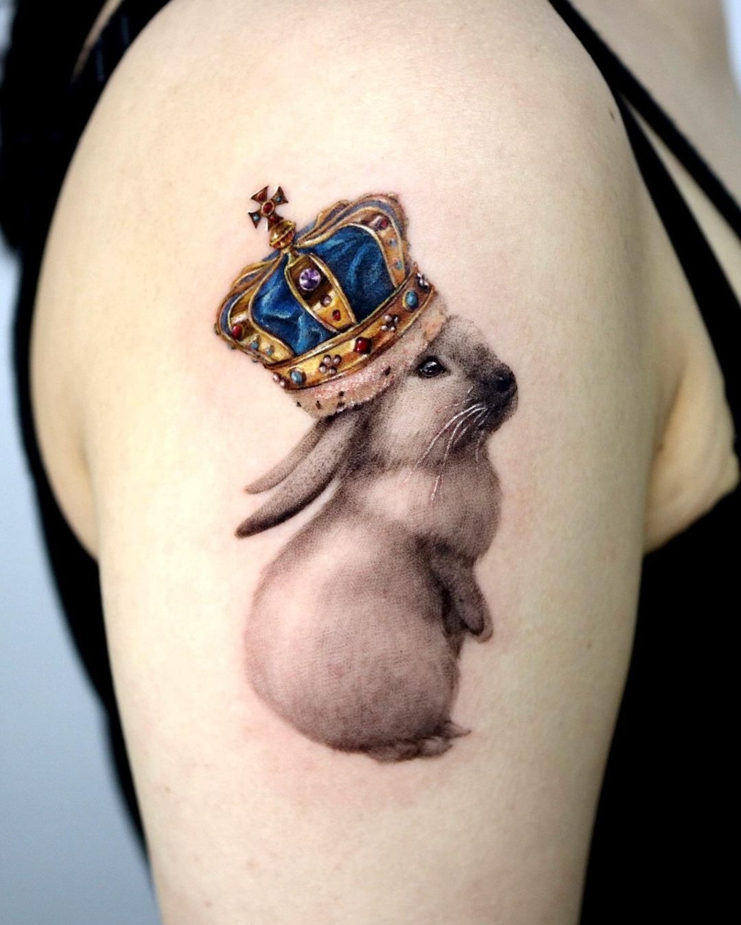 Regal Queen Crown Tattoo on Wrist Tattoo Design Tattoo Design
