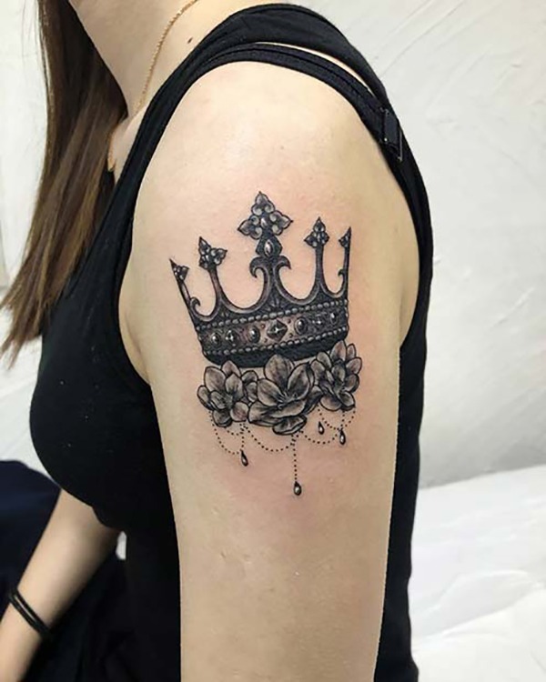Regal Red Crown Art Tattoo Design Tattoo Design