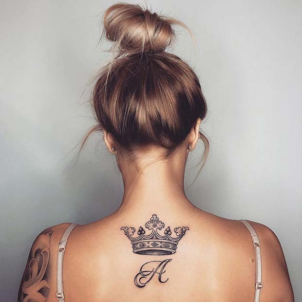 Sweet Crown and Lillies Tattoo Piece Tattoo Design Tattoo Design