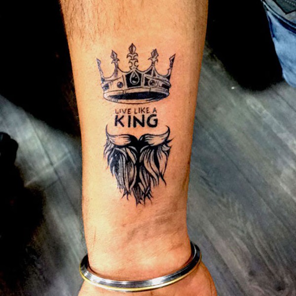 Tiger King Arm Tattoo Tattoo Design