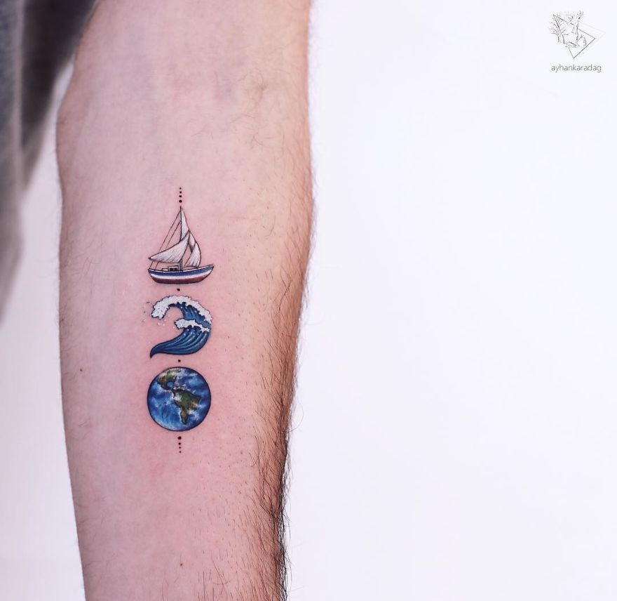 A Ship Isn’t Safe in Harbor Tattoo Tattoo Design