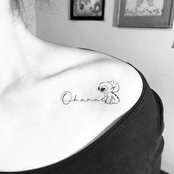 Remember Family with Stitch Small Tattoos Tattoo Design