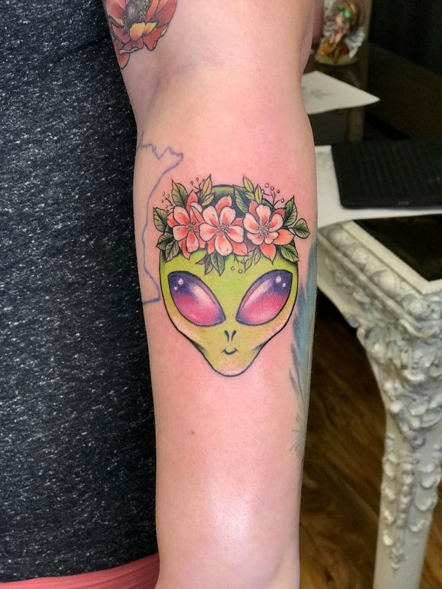 Remember the Aliens Tattoo Tattoo Design