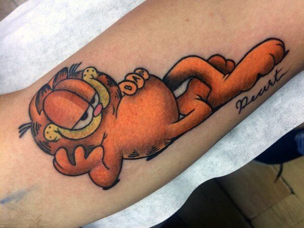 The Always Honest Garfield Tattoo, Small Tattoos Tattoo Design