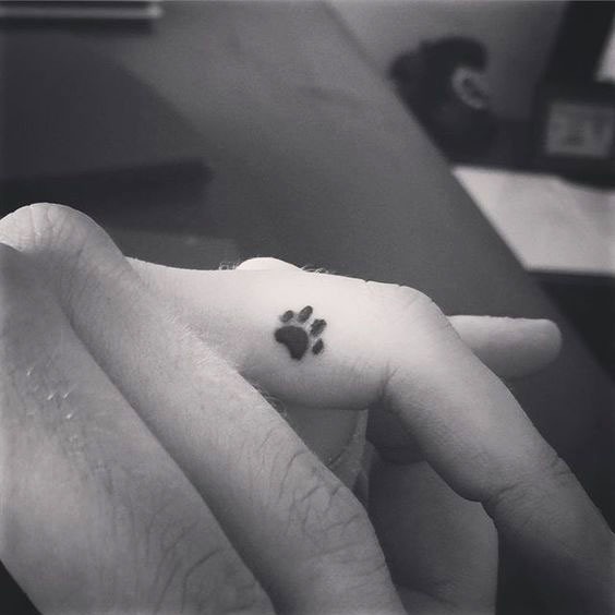 The Cutest Paw Tattoo Ever Small Tattoos Tattoo Design