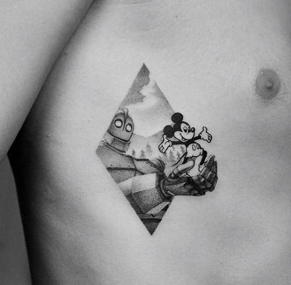 Think Out of the Box with Mickey Mouse Small Tattoos Tattoo Design